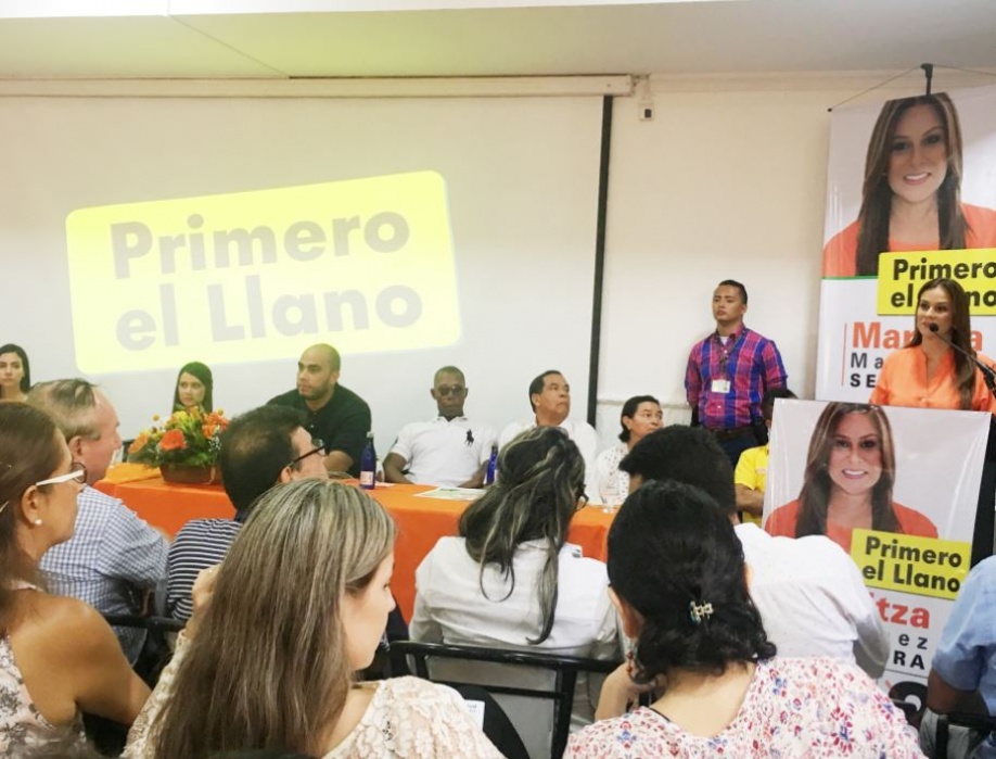 Maritza Martínez presentó propuesta, con miras a repetir credencial en Senado 1