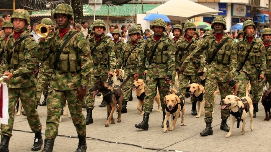 Hoy, gran desfile militar en Villavicencio 1