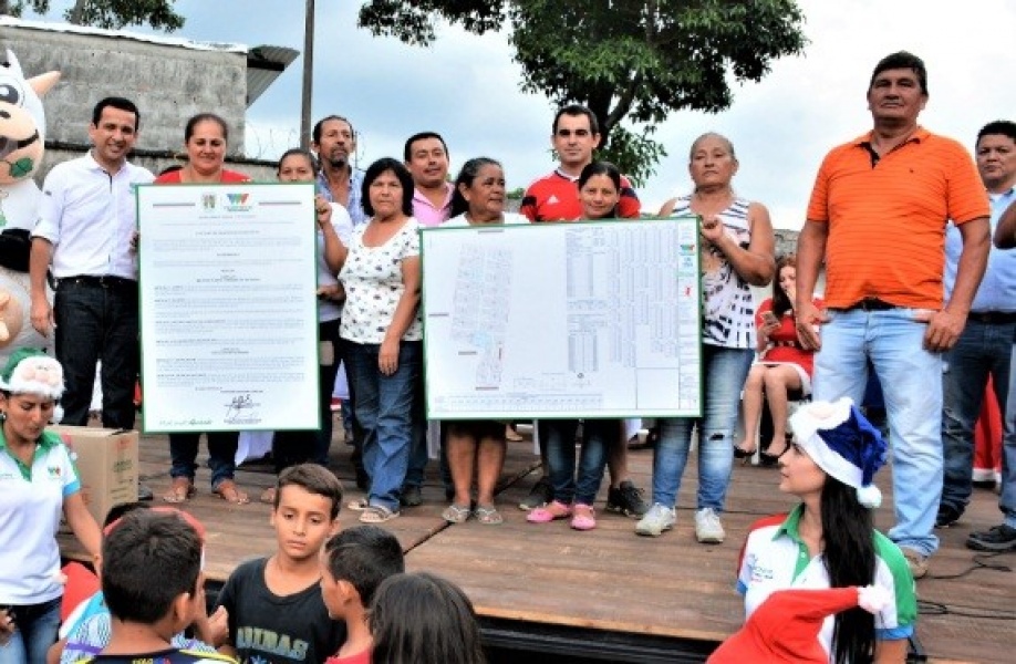 Barrio El Topacio en Villavicencio recibe resolución de legalización urbanística 1