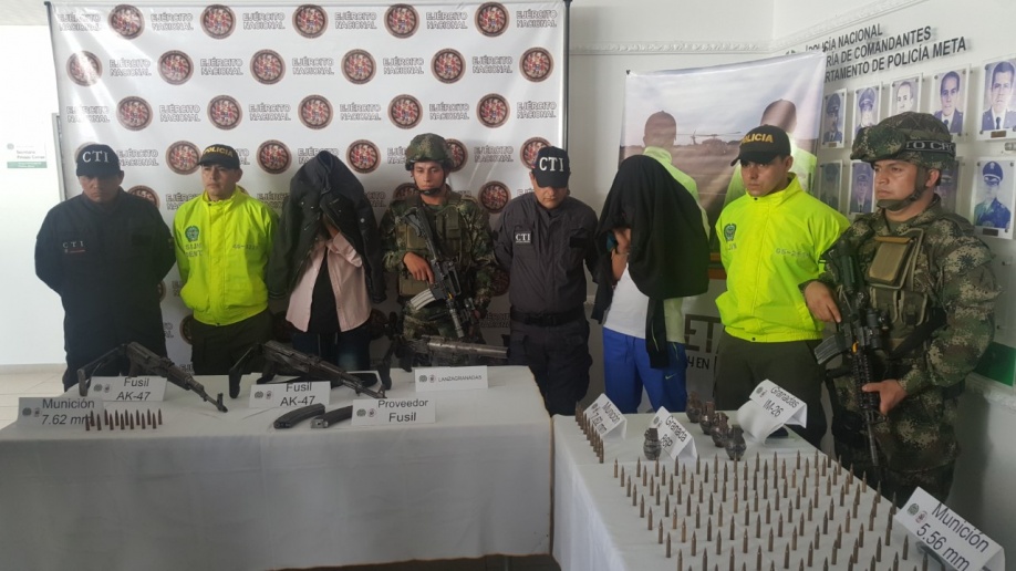 Ejército capturó a dos integrantes del Grupo Armado Organizado residual del frente 40 en el municipio de Mesetas 1