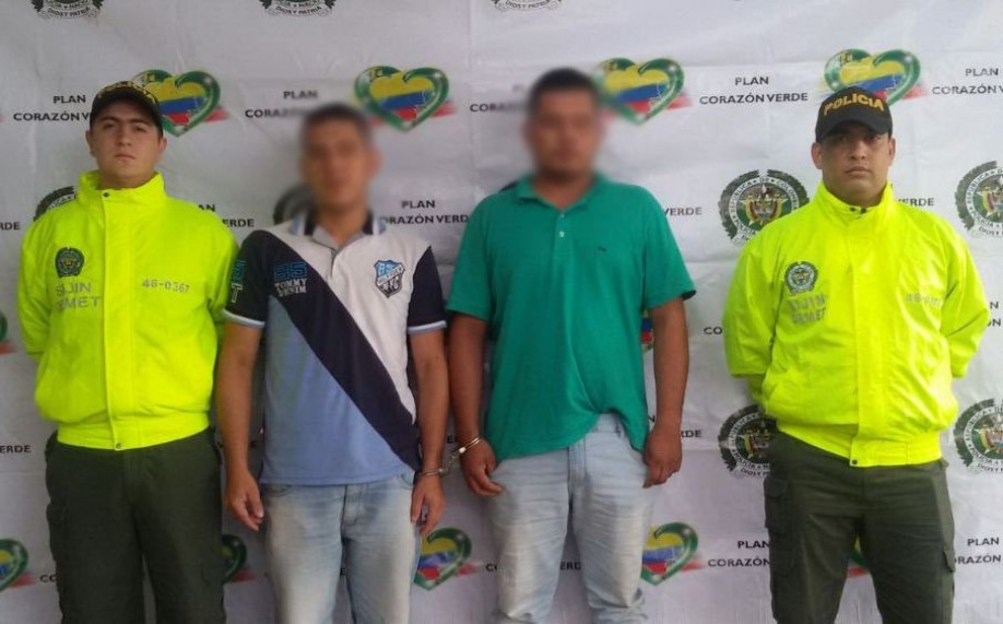 Capturados presuntos extorsionistas en Villavicencio 1
