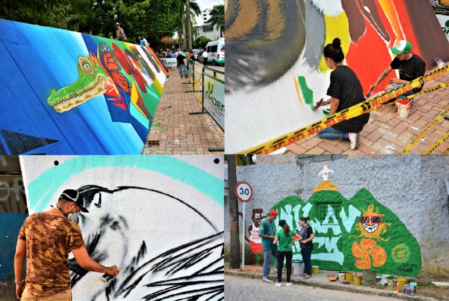 Grafiteros le ponen color a Villavicencio 1
