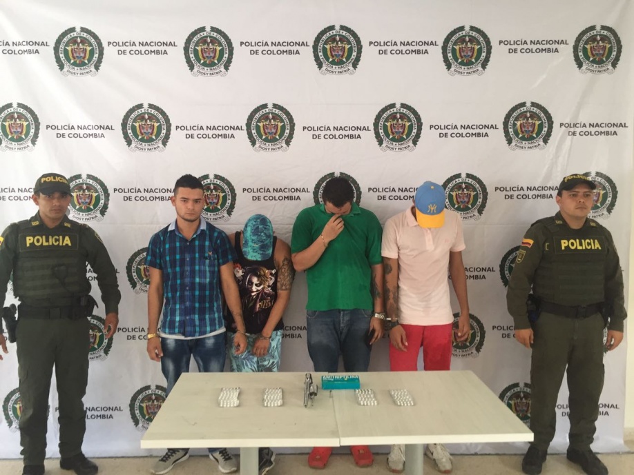 Cinco personas fueron capturadas por porte ilegal de armas en Villavicencio 1