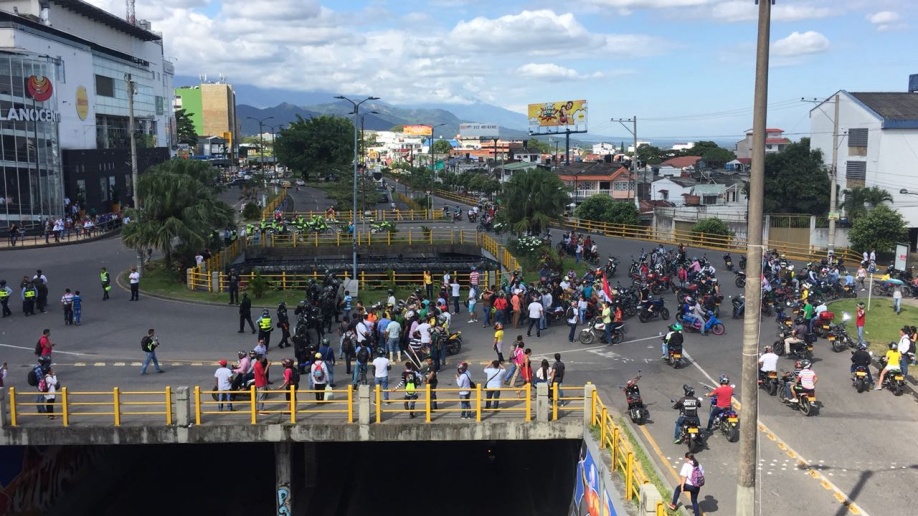Disturbios en Villavicencio por cambios en el ‘Pico y Placa’ 1