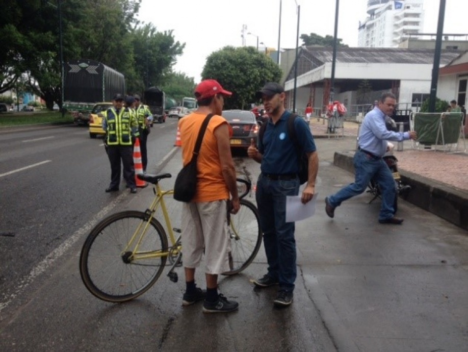 Villavicencio trabaja por la seguridad vial de los ciclistas 1