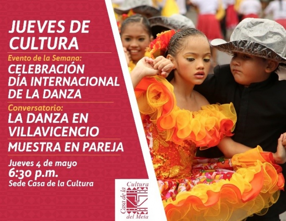 Celebración del día de la danza en la Casa de la Cultura de Villavicencio 1