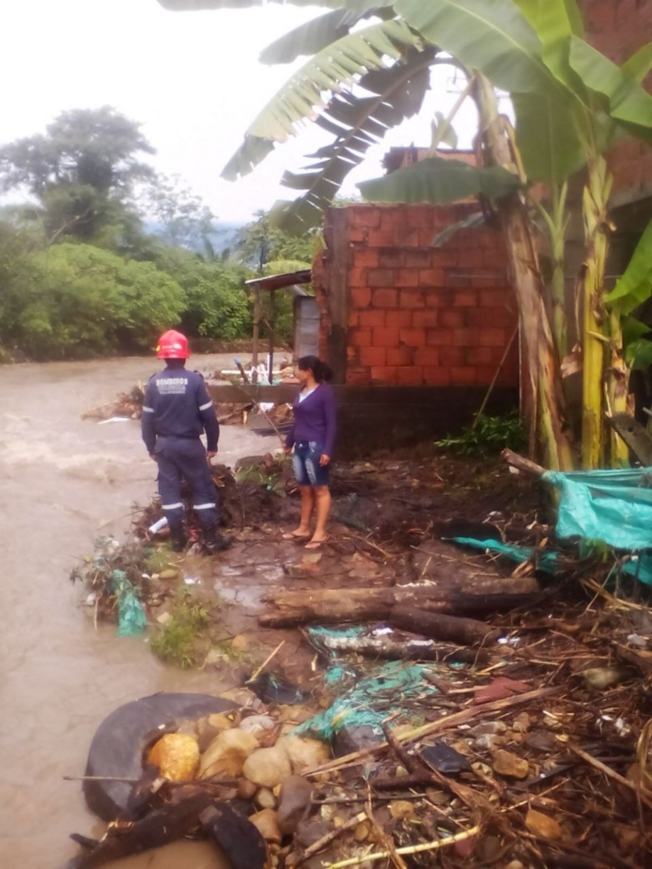 Lluvias dejan afectaciones en 40 viviendas de caño Gramalote 1