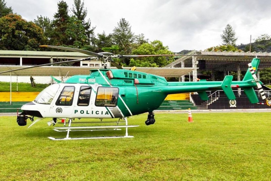 Con helicóptero de alta tecnología se vigilará al papa Francisco en Villavicencio 1