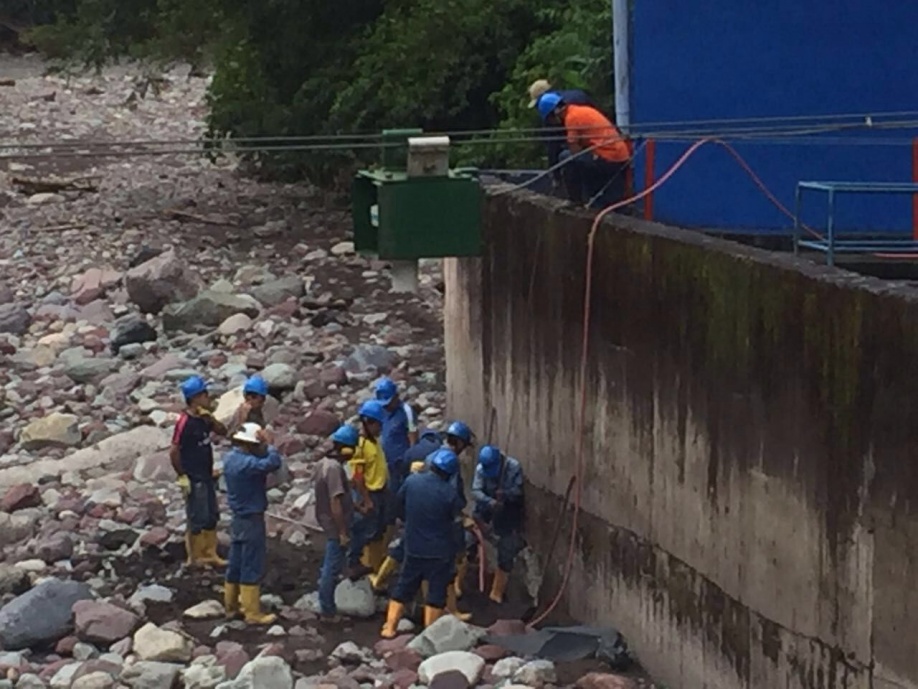 Impaciencia por lento restablecimiento del servicio de agua en Villavicencio 1