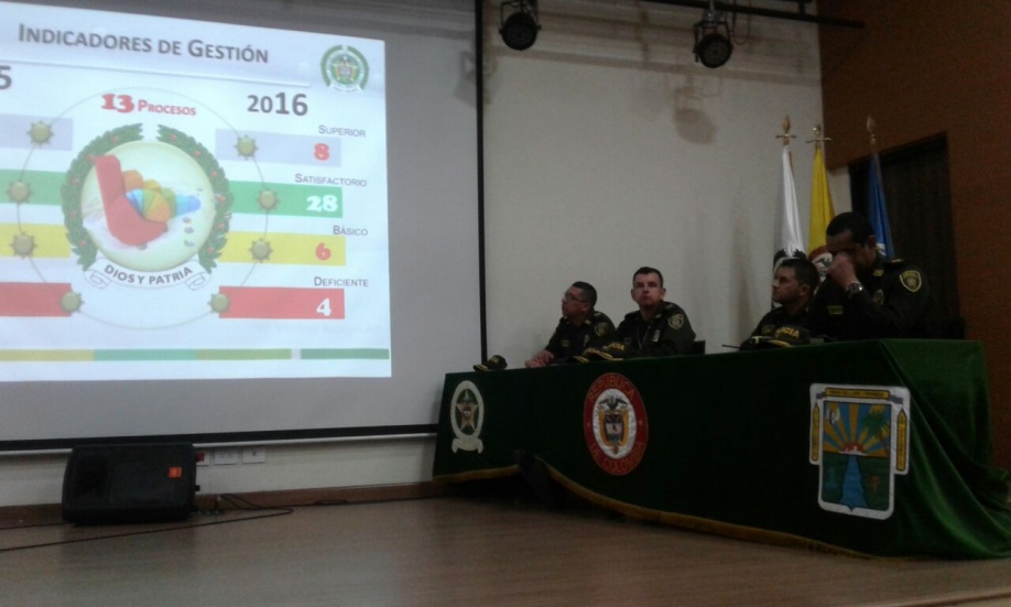 Policía Metropolitana del Meta presentó su gestión del 2016 1