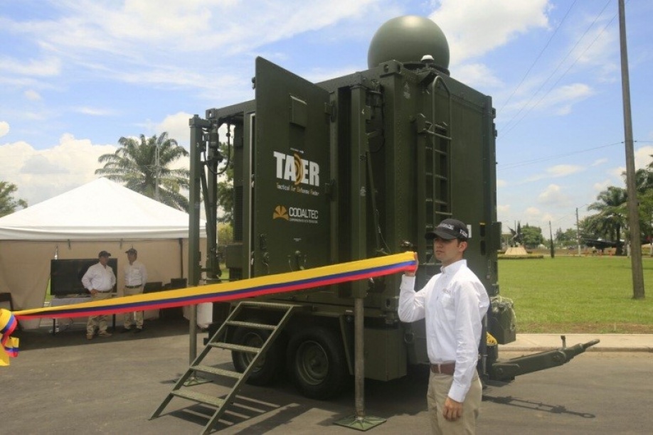 Ingenieros llaneros entregaron a la Fuerza Aérea Colombiana Radar Tader 1