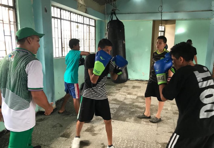 Ciudad Porfía cuenta con escuela de boxeo 1
