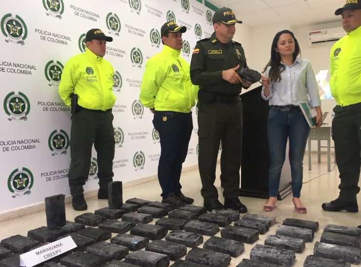 Comunidad ayudó a delatar caleta con 100 kilos de marihuana 1