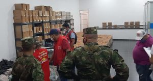Ejército entrega mercados en Granada 9