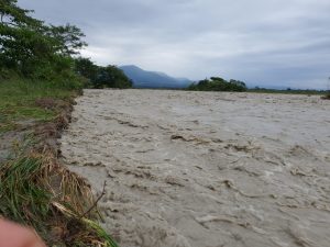 Desbordamiento del río Ariari en El Dorado 2