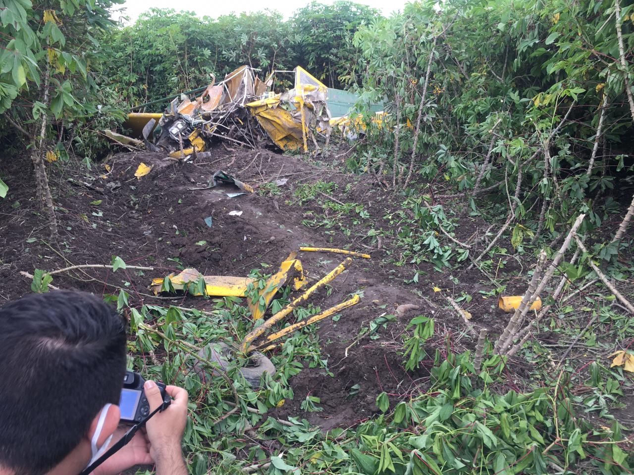 Accidente de avioneta de fumigación deja una persona muerta en Puerto López 1