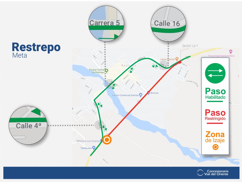 Cerrarán variante a Restrepo el sábado en la noche 2 Cerrarán variante a Restrepo el sábado en la noche 2