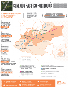 Vía Pacífico-Orinoquia un proyecto que se está impulsado desde las regiones 4 Vía Pacífico-Orinoquia un proyecto que se está impulsado desde las regiones 4