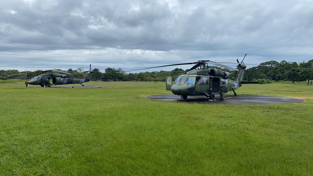Localizaron helicóptero del Ejército desaparecido en Mitú 1