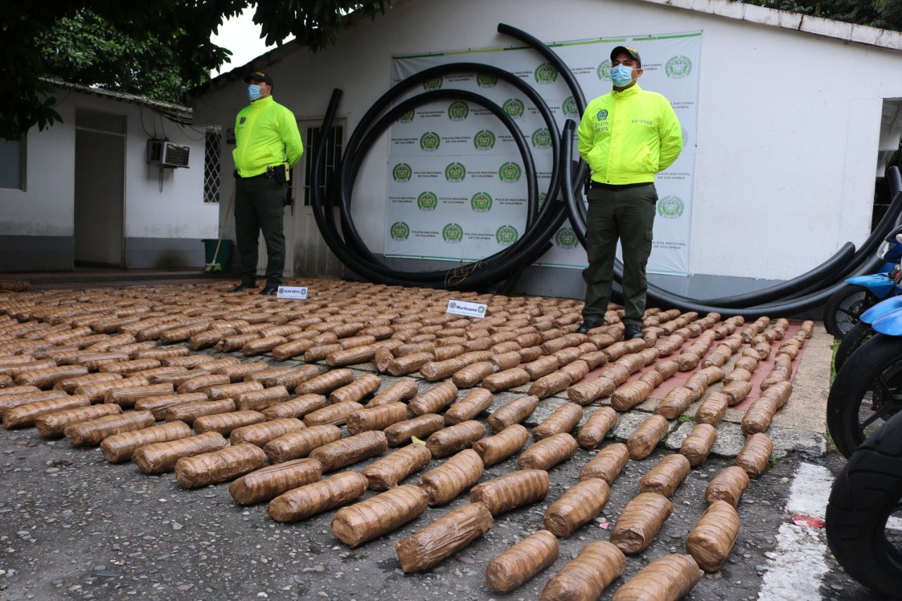 Incautan cargamento de marihuana avaluado en $1.200 millones en Villavicencio 1