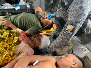 Tres uniformados del Ejército heridos en Vista Hermosa 3