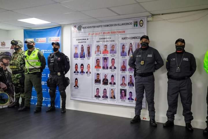 23 personas judicializadas que se dedicaban al hurto y homicidio en Villavicencio 1