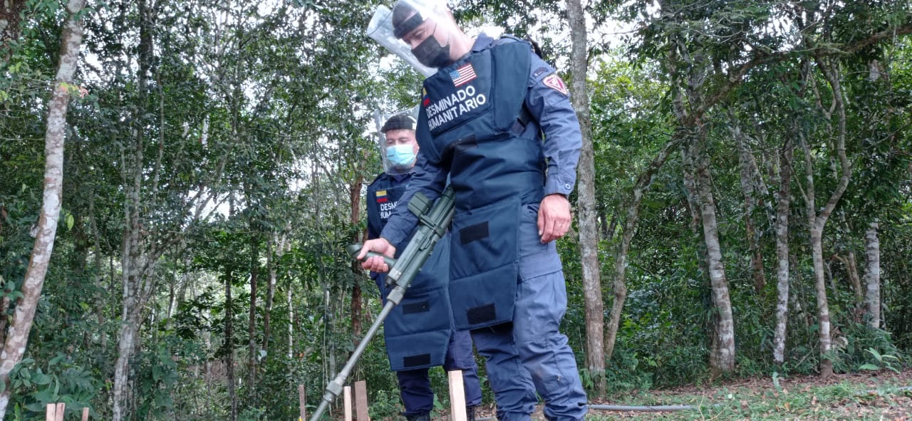 Dos municipios del Meta declarados libres de la sospecha de minas antipersonal 1