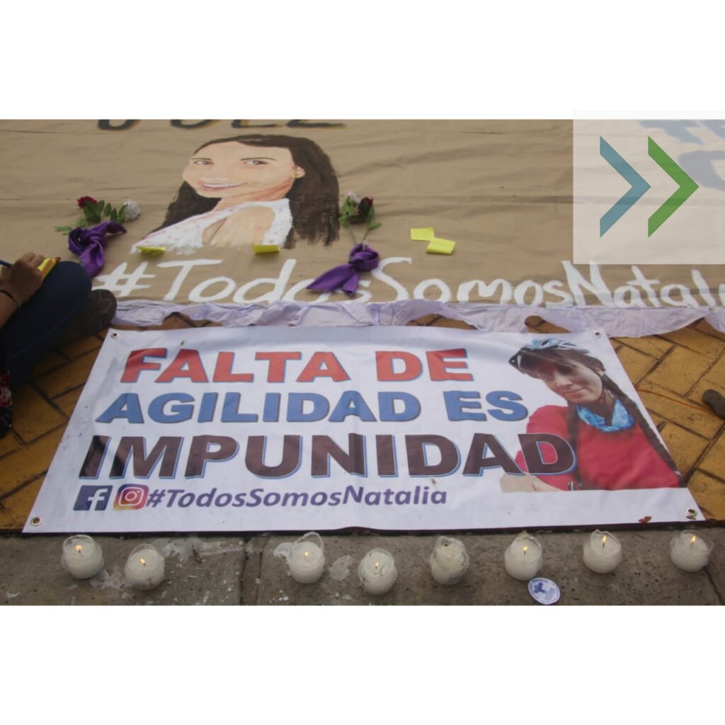 Protestan por demora judicial en feminicidio de Natalia Fernández 2