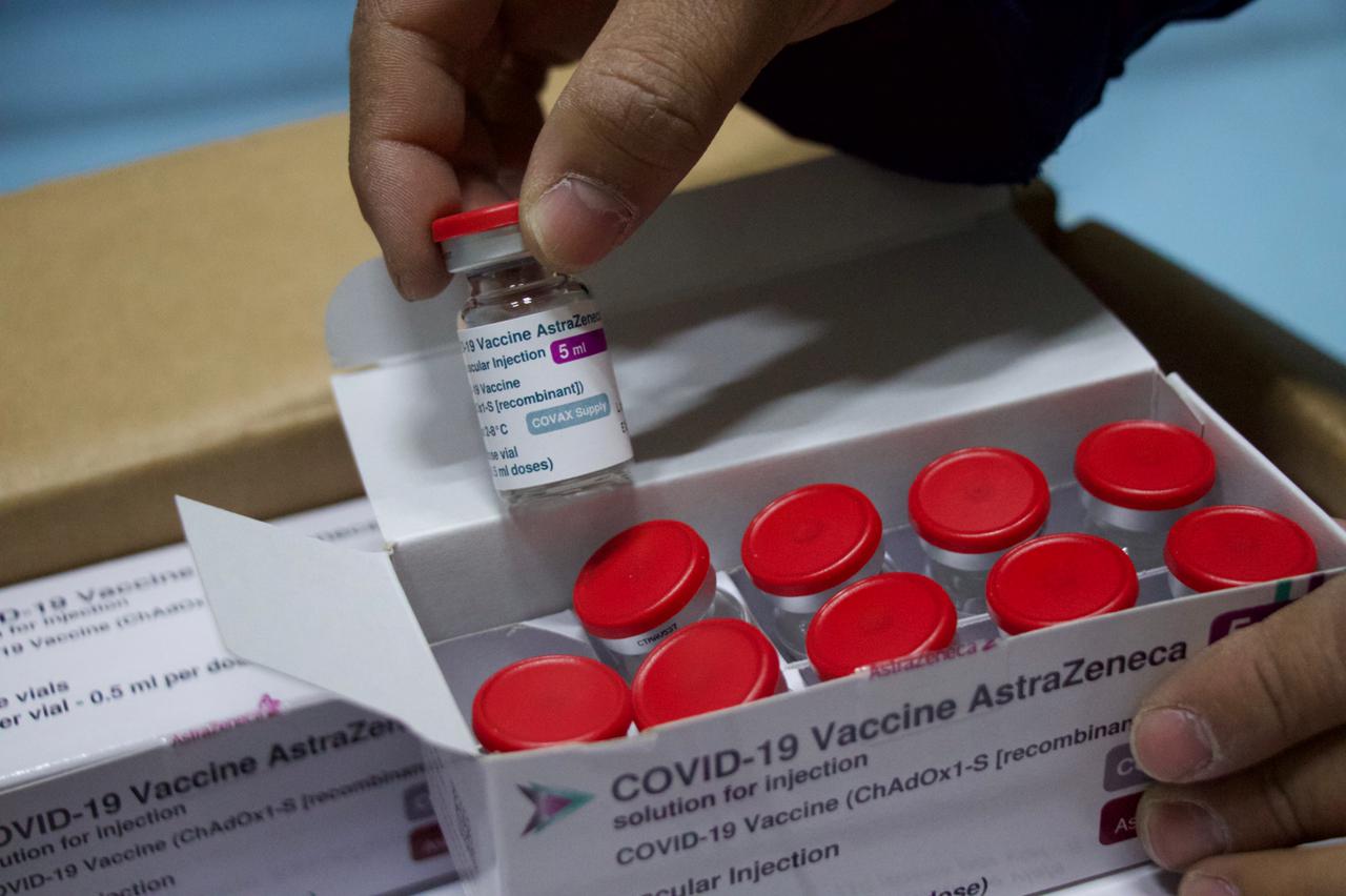 15.800 vacunas de AstraZeneca llegarán al Meta 1