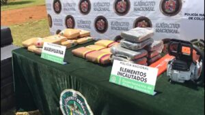Más de dos toneladas de marihuana fueron incautadas en el Guaviare 2