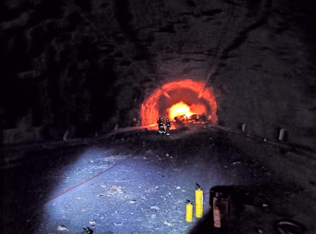 Accidente en el túnel Quebrada Blanca pudo ocasionar daños en la estructura 1