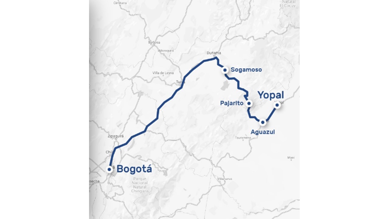 Restablecen tráfico por corredor vial Bogotá-Sogamoso-Yopal 1