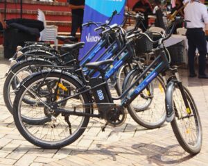 Con bicicletas electroasistidas se reactivó 'VillaBici' en la capital metense 2