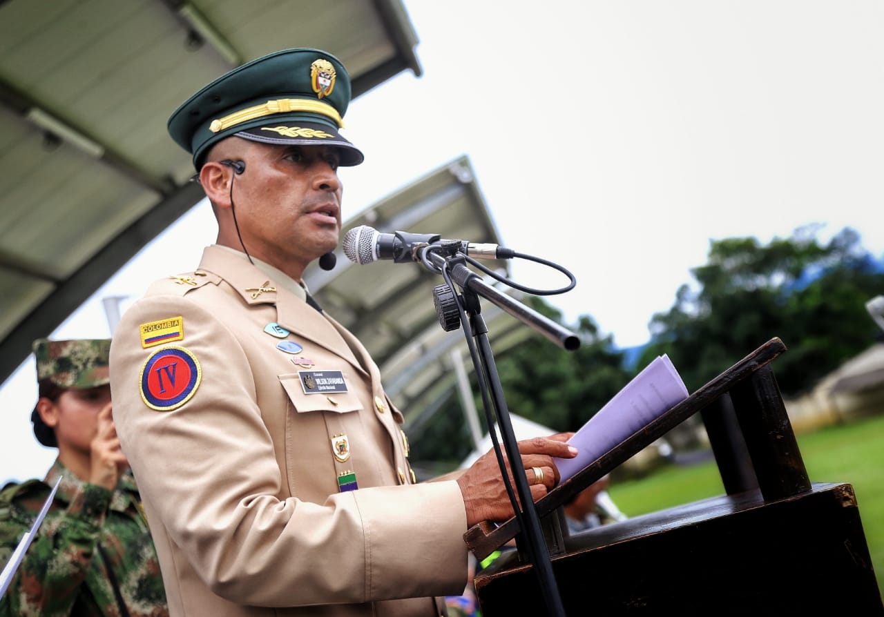 Llamado a confiar en la institucionalidad hizo nuevo comandante de la Séptima Brigada 1