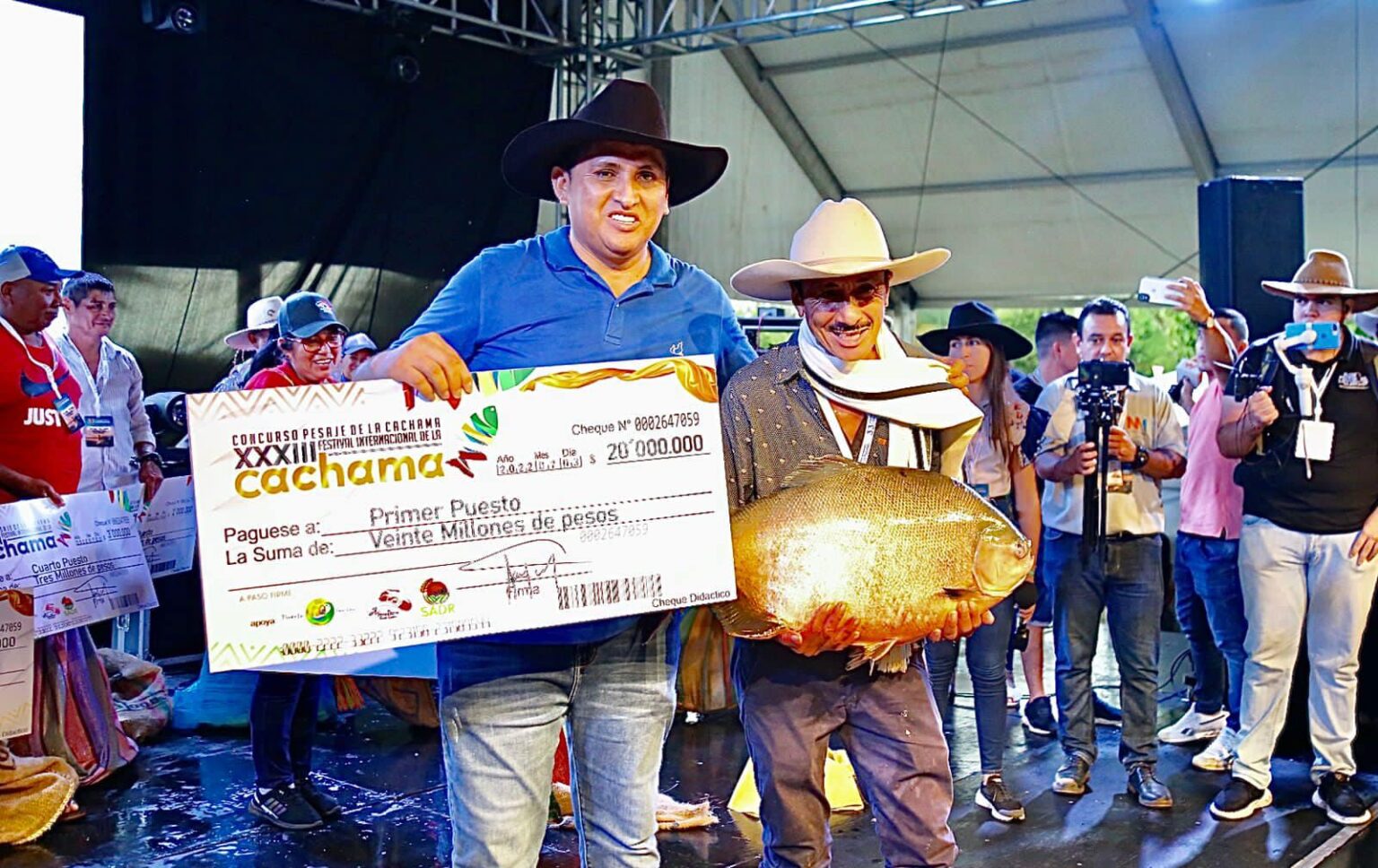 Masiva asistencia al Festival de la Cachama reportó alcaldía