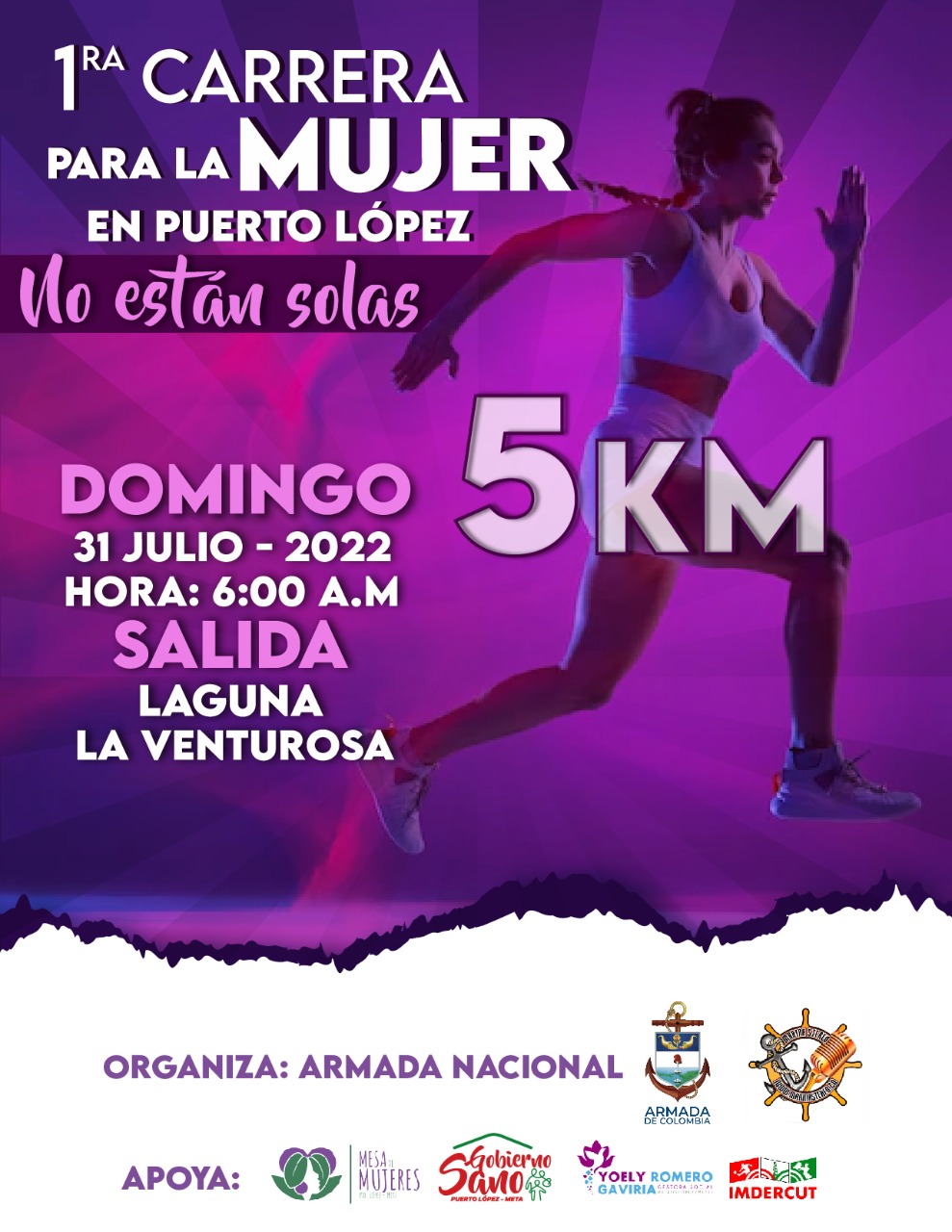 Se realizará la Primera Carrera Para la Mujer en Puerto López 2