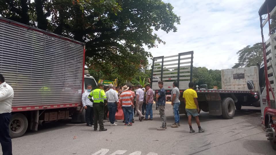 Protesta en vereda Las Mercedes vuelve a alterar la movilidad en Villavicencio 1