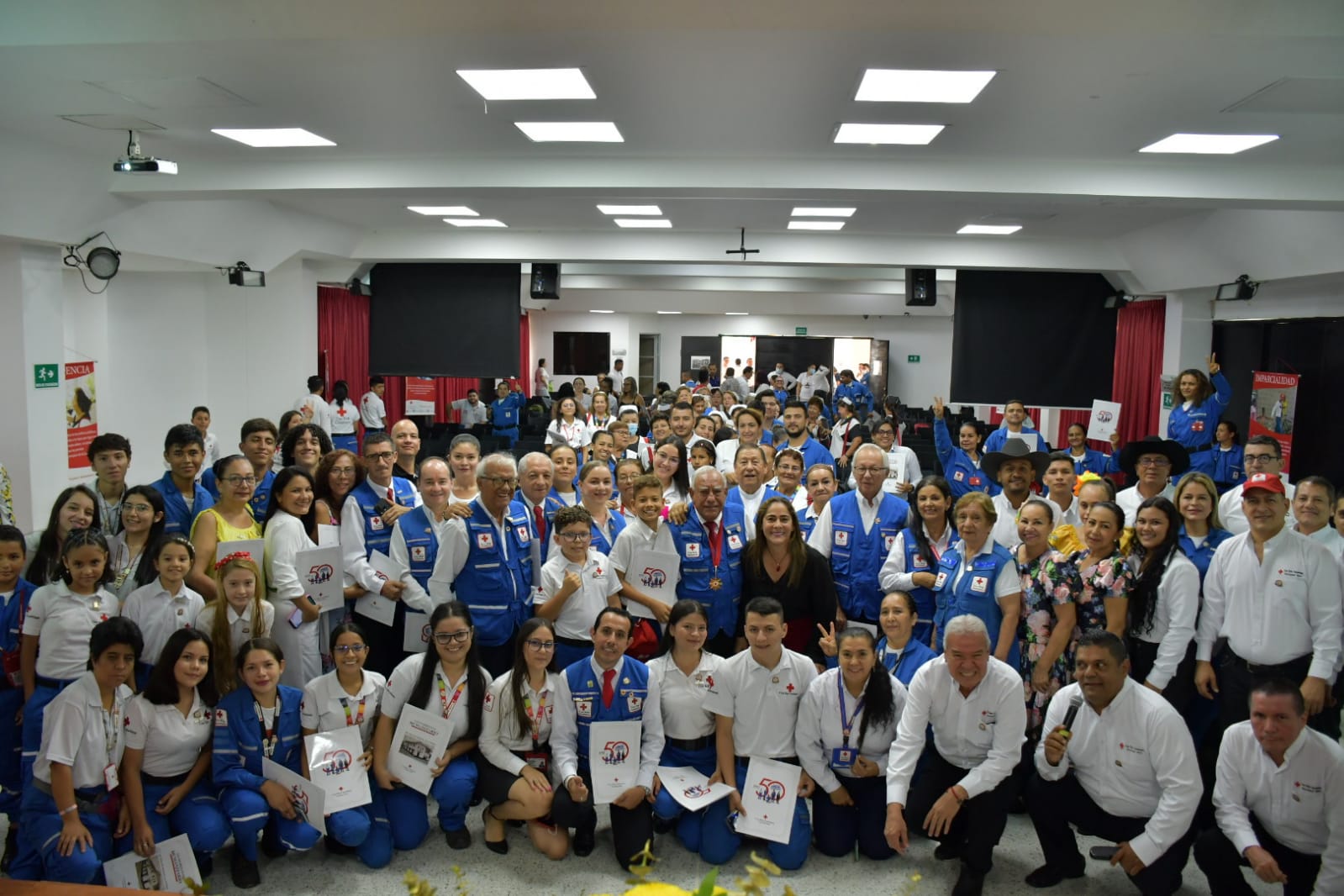 La Cruz Roja Colombiana Seccional Meta conmemoró 50 años de servicio 1