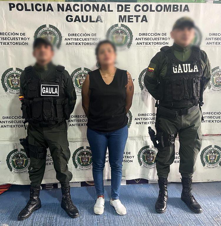 Capturan a mujer que pretendía extorsionar a comerciante en Villavicencio 1