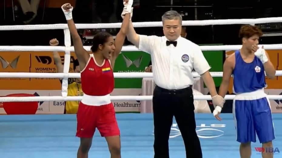 Una llanera va por medalla en Mundial de boxeo en la India 1