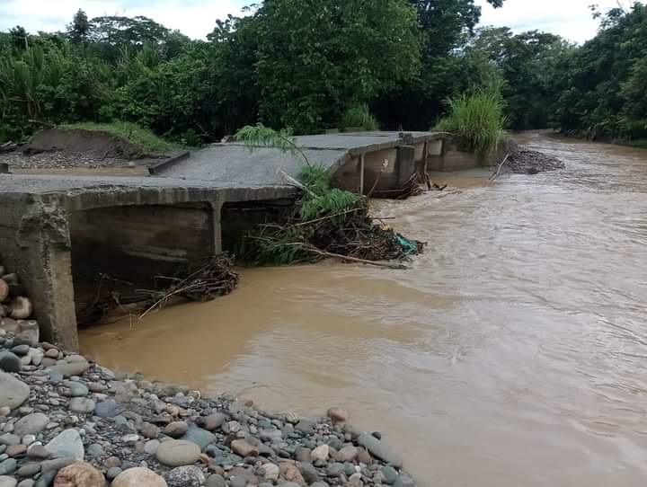 Más de 60 familias resultaron afectadas por las lluvias en El Dorado 1