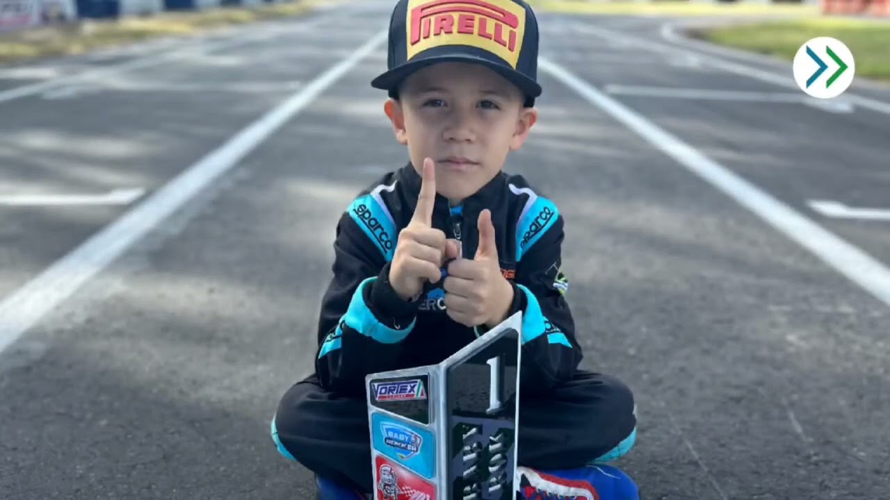 Niño llanero se coronó campeón de Easykart 16