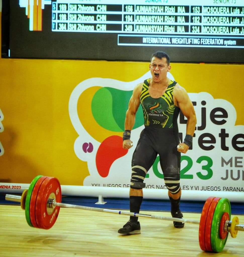 Meta imparable: Triple oro en levantamiento de pesas en los Juegos Nacionales 2