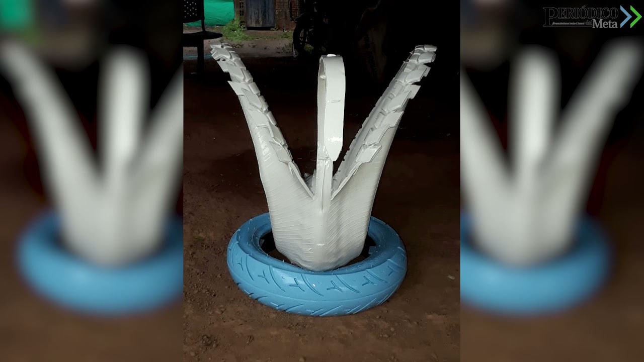 Emprendimiento con Llantas recicladas 2