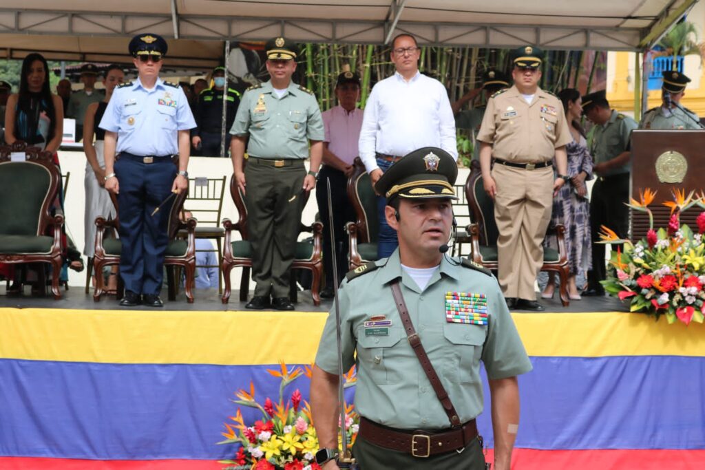 El coronel Juan Carlos Valderrama, nuevo comandante de la Región 7 de Policía 2