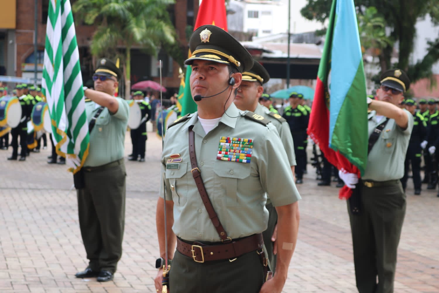 El coronel Juan Carlos Valderrama, nuevo comandante de la Región 7 de Policía 1