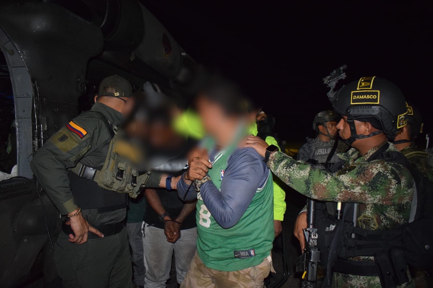 Capturan a seis integrantes del Frente 39 de las Farc en Mapiripán 1