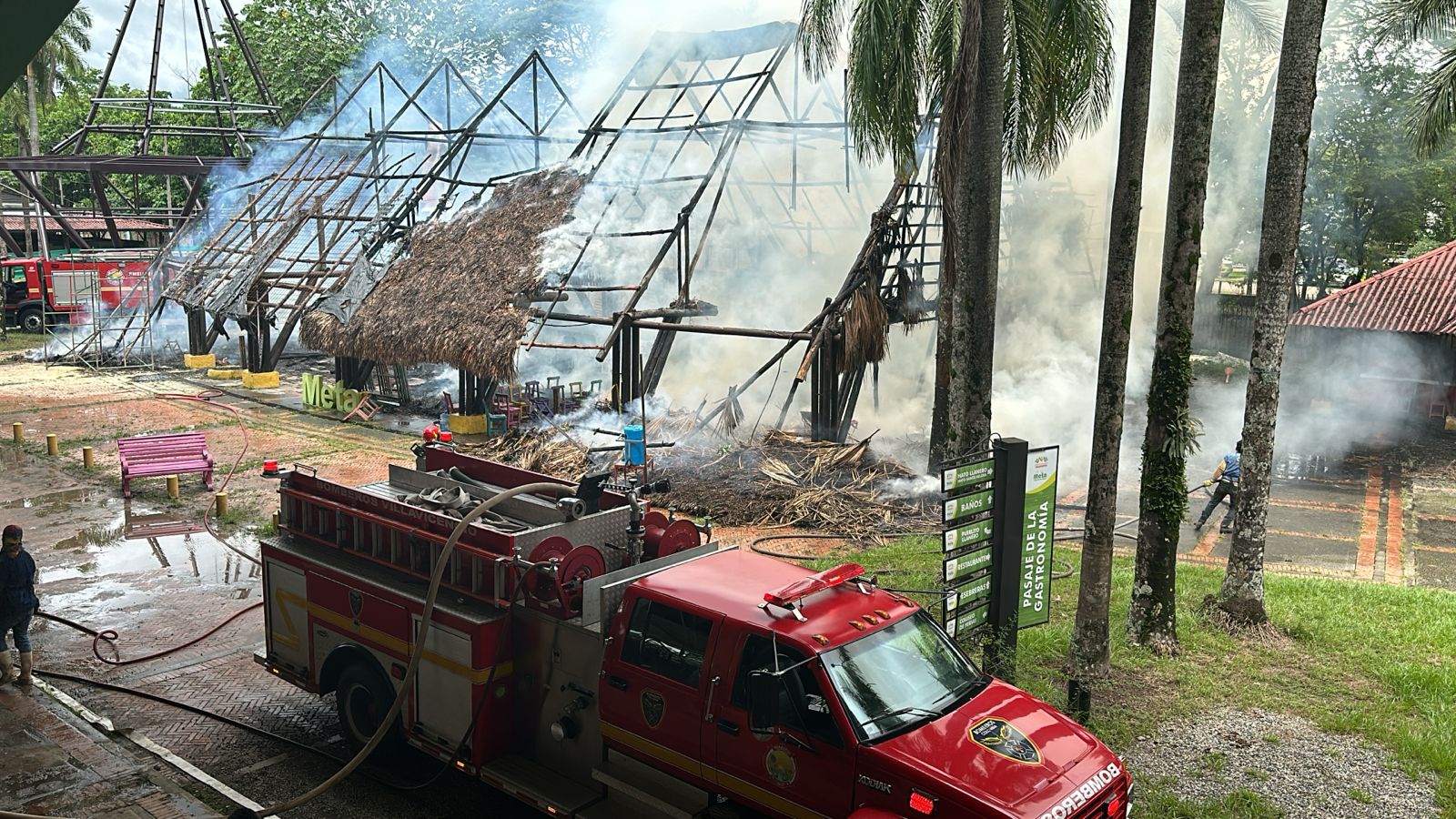 Incendio en el Parque Malocas no dejó víctimas 1