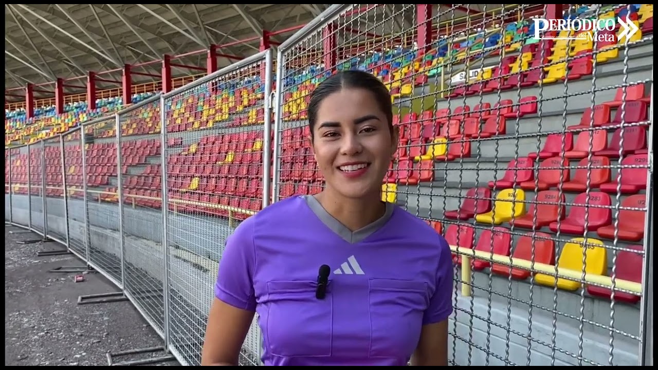 Daniela Castillo, arbitra en el departamento del Meta 6