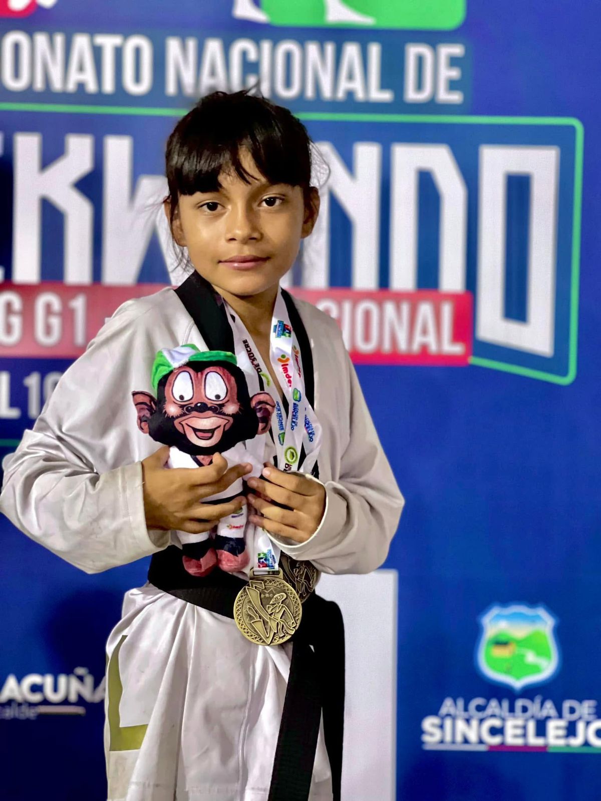 Gabriela, talento que brilla en el taekwondo 1
